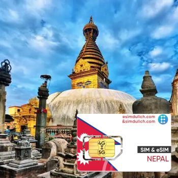 Sim Du Lịch Nepal 15 Ngày Tốc Độ Cao